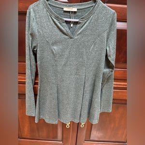 Miusey Nipped waist tunic top